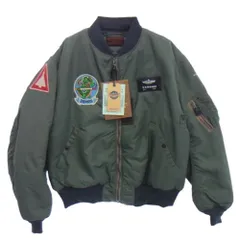 バズリクソンズ BR15329 MA-1 1st Model Albert Turner 318th FTR.INTCP.SQ. GREEN DRAGONS フライトジャケット アルバートターナー アウター ミリタリー ジャケット【新古品】【未使用】【中古】のサムネイル