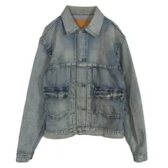 RRL ダブルアールエル 782629935001 TYPE 2 DENIM JACKET デニム ジャケット インディゴブルー系 XS【中古】のサムネイル