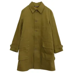 RRL ダブルアールエル WATERPROOF COAT ウォータープルーフ ステンカラー コート カーキ系 M【中古】のサムネイル