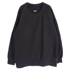 VISVIM ビズビム 18SS 0118105010039 JUMBO SWEAT CREW L/S ジャンボ 長袖 クルーネック スウェット ブラウン ダークブラウン系 3【中古】のサムネイル