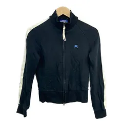 Burberry Blue Label(バーバリーブルーレーベル) ブルゾン サイズ38 M レディース美品  - 黒×白 長袖/ジップアップ/春/秋のサムネイル