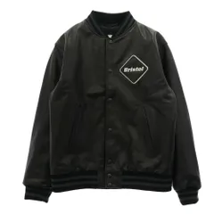 F.C.R.B. エフシーアールビー 26SS FCRB-260000 LEATHER TEAM VARSITY BLOUSON レザー バーシティ ブルゾン ブラック系 S【新古品】【未使用】【中古】のサムネイル