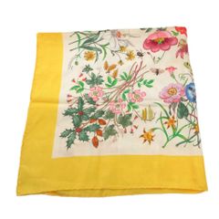 値下げ】GUCCI グッチ スカーフ フローラ 花柄 V.ACCORNERO - メルカリ