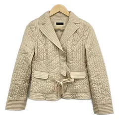 TO BE CHIC(トゥービーシック) ジャケット サイズ42 L レディース美品  - ベージュ 長袖/中綿/キルティング/秋/冬のサムネイル