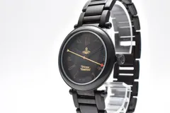 Vivienne Westwood ヴィヴィアンウエストウッド VV006BK クオーツ レディース 腕時計 ブラック オーブ ステンレスのサムネイル