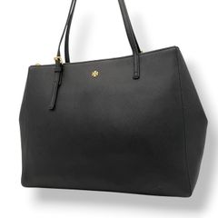 極美品 トリーバーチ ロビンソン レザー トートバッグ ロゴ 金具 大