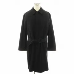 カルバンクライン CALVIN KLEIN ステンカラーコート ロング丈 アウター 38 黒 ブラック /AN37のサムネイル