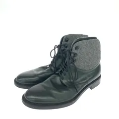 Ermenegildo Zegna エルメネジルドゼニア レースアップブーツ 表記サイズ:10 レザー    グレー/グリーン メンズ / 240001207703のサムネイル