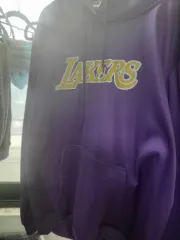 LA Lakers パープル フードTシャツのサムネイル