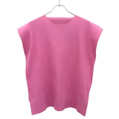 me ISSEY MIYAKE ミーイッセイ ミヤケ 26SS TRICK PLEATS プリーツトップス MI62KR521 ピンク Fのサムネイル