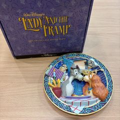 希少！！Disneyわんわん物語 レリーフプレート！ - メルカリ