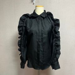 HAENGNAE ブラウス TAMAGO BLOUSE / Black - メルカリ