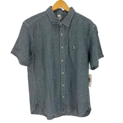 チャムス CHUMS Yarn-Dyed Chambray S/S Shirt 半袖 シャンブレー シャツ メンズ import：XL のサムネイル