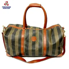【中古】フェンディ ペカン ボストンバッグ ハンドバッグ 旅行 2WAY トラベル PVC レザー レディース 鞄 カバン  FENDI 【102050414001】のサムネイル