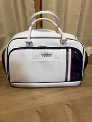 【美品】 adabat アダバット ゴルフ用 ボストンバッグ 2way ホワイトのサムネイル