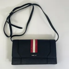 8470 BALLY ウォレットショルダー バッグ ブラック 黒 バリー /24-2670のサムネイル