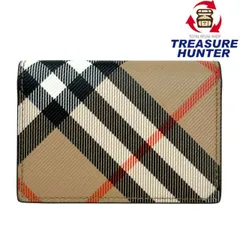 BURBERRY 名刺入れ FLINT BIN 8091911 ノバチェック バーバリー 【101063429008】のサムネイル