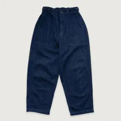 Ordinary fits オーディナリーフィッツ JAMES FATIGUE DENIM ONE WASH ジェームズ ファティーグ デニム ワンウォッシュ ベイカーパンツ ワイド イージー 新品のサムネイル
