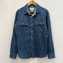 orSlow オアスロウデニムシャンブレーボタンダウン インディゴネイビー