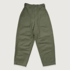Ordinary fits オーディナリーフィッツ JAMES FATIGUE BACK SATIN  KHAKI ジェームズ ファティーグ バックサテン ベイカーパンツ ワード イージー 新品のサムネイル