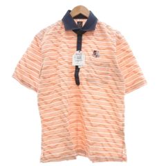 MONCLER モンクレール ボーダー ポロ シャツ 110918336300 - メルカリ