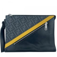 FENDI フェンディ ズッカ ダイアゴナル クラッチバッグ 7VA4 - メルカリ