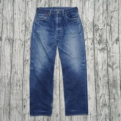 【W36】 超雰囲気 バレンシア製 98年 LEVI'S 501XX 1955 BIG E ヒゲ 555 501-0003 90sのサムネイル