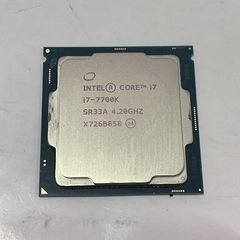 ジャンク扱い】Intel 第7世代 Core i7-7700K。 - メルカリ