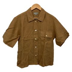 美品✨ マーガレットハウエル リネン 半袖 ポケット付き シャツ 麻 