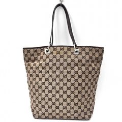 GUCCI GG柄 トートバッグ キャンバス レザー - メルカリ
