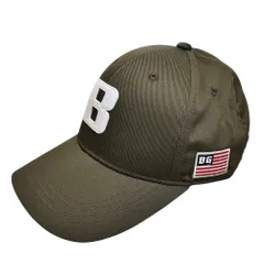 BRIEFING GOLF ブリーフィングゴルフ 25SS INITIAL CAP イニシャル キャップ BRG251M99 F オリーブ ユニセックスのサムネイル
