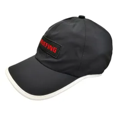 BRIEFING GOLF ブリーフィングゴルフ 22SS RAIN CAP レイン キャップ BRG221W66 F ブラック/ホワイト ユニセックスのサムネイル