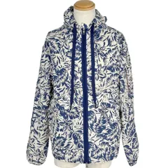 モンクレール MONCLER EBIZO ジップアップ パーカー アウター コットン ホワイト ブルー メンズ 【中古】のサムネイル