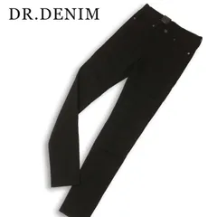 【新品 未使用】 DR.DENIM ドクターデニム SNAP★ ストレッチ スキニー スリム デニム パンツ ジーンズ Sz.29 メンズ 黒のサムネイル