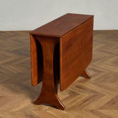 ビンテージ ゲートレッグテーブル ドロップリーフテーブル 剥離 - メルカリ