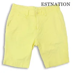 ESTNATION エストネーション 春夏★ ストレッチ ショート パンツ Sz.M メンズのサムネイル