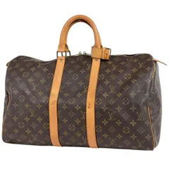 ルイ・ヴィトン Louis Vuitton キーポル45 ハンドバッグ ボストンバッグ モノグラム ブラウン M41428 レディース 【中古】のサムネイル