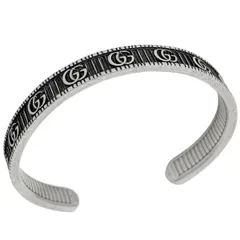 グッチ GUCCI GGマーモント バングル ダブルG シルバー925 シルバー レディース 【中古】のサムネイル