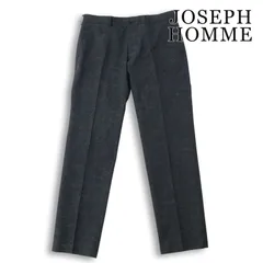 JOSEPH HOMME ジョセフ オム 春夏★ メランジ スラックス パンツ Sz.46 メンズ 紺 ネイビーのサムネイル
