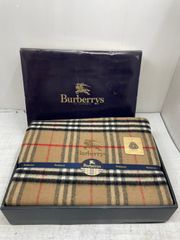 h15582バーバリーズ ウール毛布 ノバチェック柄 未使用 送料無料h15582 Burberrys バーバリーズ ウール毛布 ノバチェック柄