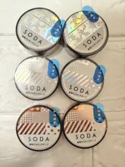 soda マスキングテープ　トウメイ　キラキラ　ゴールド　シルバーのサムネイル