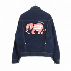 ヒューマンメイド HUMAN MADE 26SS DENIM WORK JACKET タイ限定 デニムジャケット トラッカージャケット 1STタイプ S インディゴ HM31JK033のサムネイル