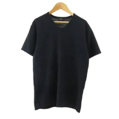 ジョセフオム JOSEPH HOMME Tシャツ 46 ネイビー 紺 Vネック 半袖 織り柄 カットソー /PP ■ECB002のサムネイル