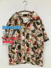 BAYFLOW ベイフロー シャツ/ブラウス 3 ピンク 花柄・ボタニカル柄 ショート丈 半袖 オープンカラー レディースのサムネイル