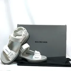 BALENCIAGA バレンシアガ Tourist ツーリスト テクニカル ストラップ サンダル ホワイト グレー 40サイズ（約25cm） 706279 W2CCF 新品未使用のサムネイル