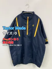 Taylor Made ナイロンジャケット O ネイビー 無地 ブランドロゴ ライン柄 フードなし メンズのサムネイル