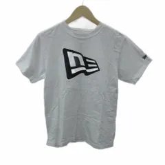 ニューエラ NEW ERA Tシャツ カットソー S オフホワイト ロゴプリント 半袖 /HO4 ■ECD005のサムネイル