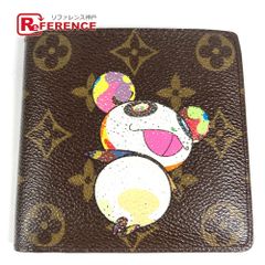 希少品】LOUIS VUITTON×村上隆 2つ折り財布 モノグラム パンダ 