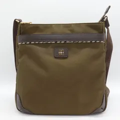 ダックス ショルダーバッグ 斜め掛け 鞄 カバン ブランド メンズ カーキ DAKS 【中古】のサムネイル