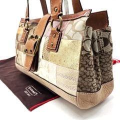 激レア】COACH パッチワーク トートバッグ Y2K 00s 付属完備 - メルカリ